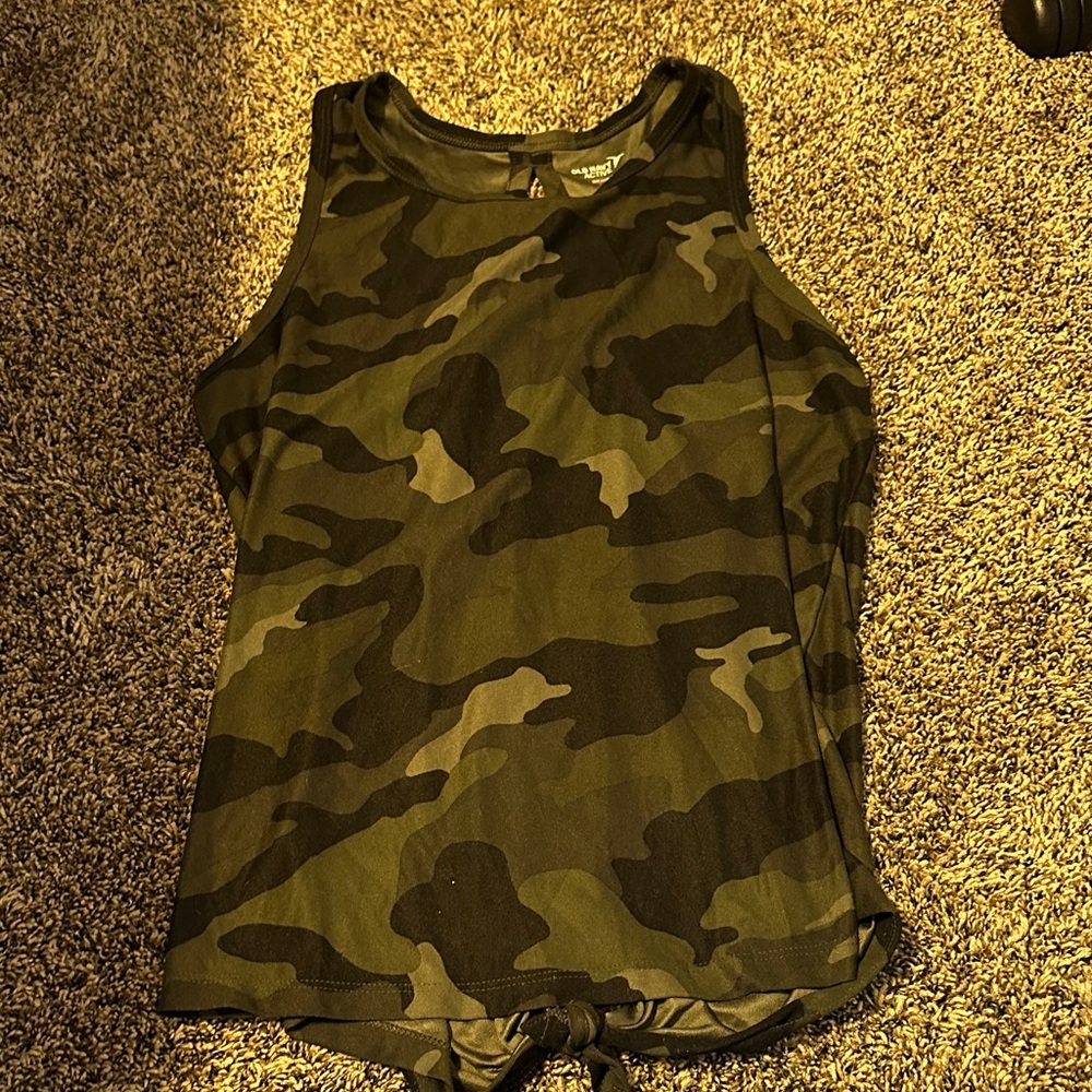 Old Navy Active Camouflage Tank Top